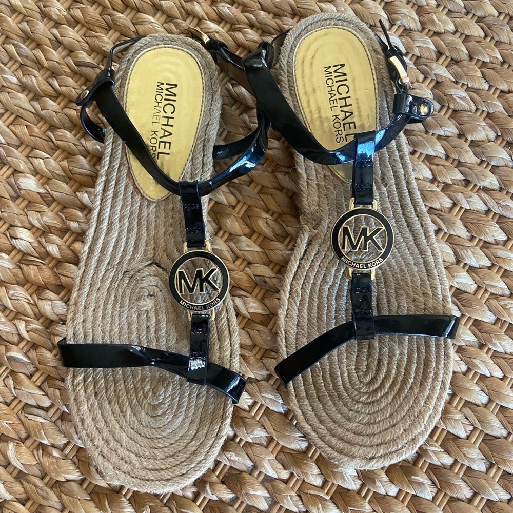 Michael Kors Black Sandals